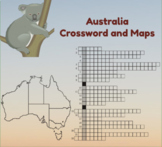 Australia Crossword and Maps