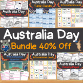 Australia Day Bundle Activities pack 40% off