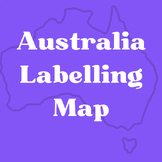 Australia Labelling Map