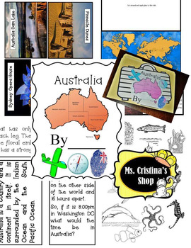 Preview of Australia Lap Book