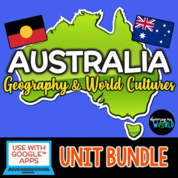 Preview of Australia Geography Unit Bundle