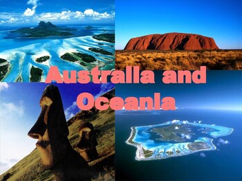 Preview of Australia, Oceania and Antarctica Geography Notes