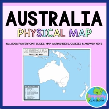 Preview of Australia Physical Map