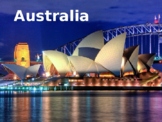 Australia Powerpoint for Travel the World Resources