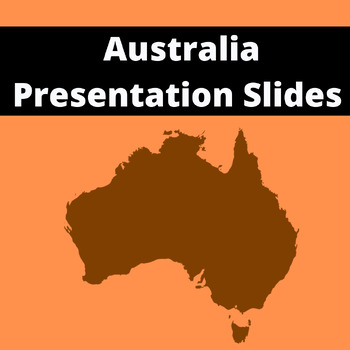 Preview of Australia Presentation Slides | Facts and Pictures | Montessori