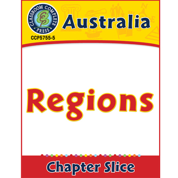 Preview of Australia: Regions Gr. 5-8