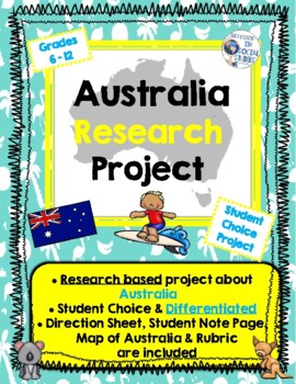Preview of Australia Research Project