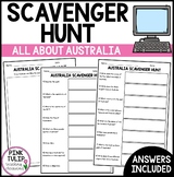 Australia Scavenger Hunt - Research Task