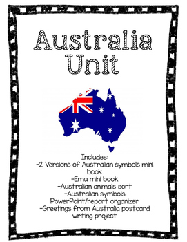 Preview of Australia Unit