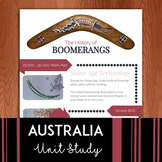 Australia Unit Study Timeline: History of Boomerangs