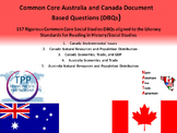 Australia and Canada Document Based Questions - 157 DBQs a