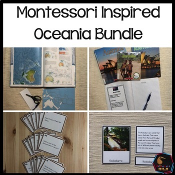 Preview of Australia and Oceania BUNDLE