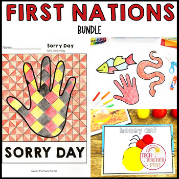 Preview of Australia's First Nations Bundle NAIDOC Week Sorry Day Activities