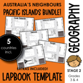 Australia’s Neighbours BUNDLE: Pacific Islands Lapbook Templates
