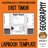 Australia’s Neighbours East Timor Lapbook Template