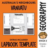 Australia’s Neighbours Vanuatu Lapbook Template