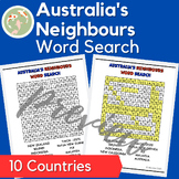 Australia's Neighbours Word Search