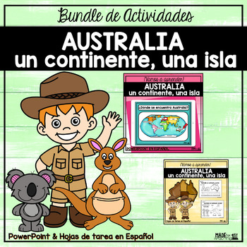 Preview of Australia: un continente, una isla | Activities Bundle