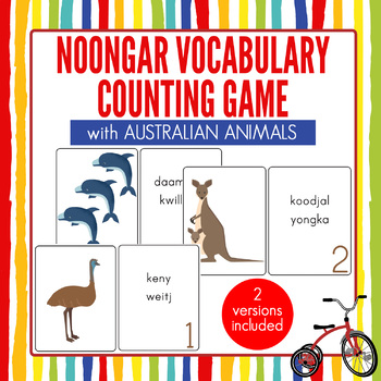 Preview of Australian Aboriginal Counting Game: Noongar Vocabulary. Great for NAIDOC Week.
