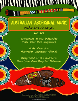Preview of Australian Aboriginal Instruments Music Mini-Course