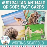 Australian Animal Fact Cards - QR Codes | FREE