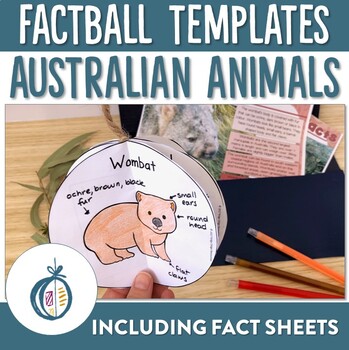 Preview of Australian Animal Factballs and Fact Sheets