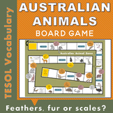 Australian Animal Printable Board Game