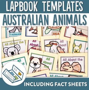 Preview of Australian Animal Lapbooks and Fact Sheets