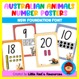 Australian Animal Number Posters