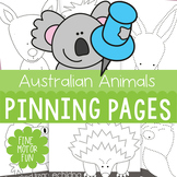 Australian Animal Pokey Pin Packet