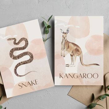 Preview of Australian Animal Printable Flashcards