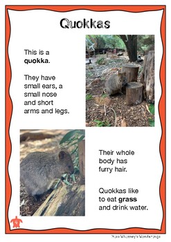 Preview of Australian Animal Profile: QUOKKA