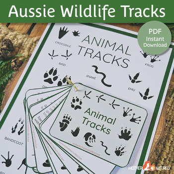 Preview of Australian Animal Tracks Guide | Animal Tracking Posters | Australian Wildlife