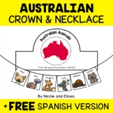 Australian Animal Activity Crown and Necklace