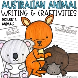 Australian Animals Crafts and Writing