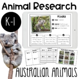 Australian Animals Research Report | Digital option included