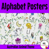 Australian Animals Theme Alphabet Posters