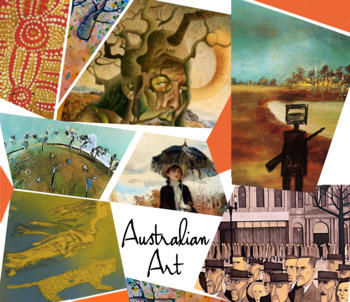 Preview of Australian Art History - Australia - Down Under - Art - FREE POSTER