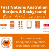 Australian Border and Backgrounds- Commercial and Classroo