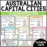 Australian Capital Cities Posters - Classroom Decor