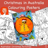 Australian Christmas Colouring Posters | Christmas in Aust