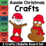 Australian Christmas Craft | Surfing Santa | Sand Snowman