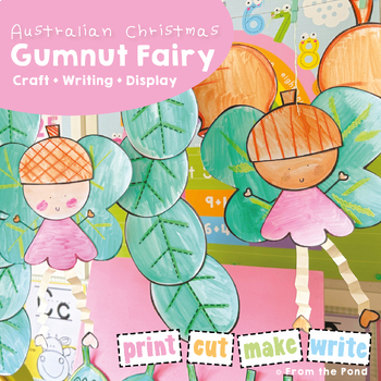 Preview of Australian Christmas Fairy Craft