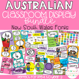 Australian Classroom Display Bundle - New South Wales Fonts