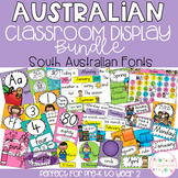 Australian Classroom Display Bundle - South Australian Fonts