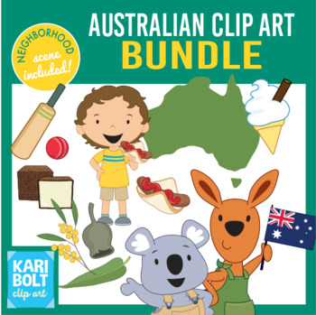 Preview of Australian Clip Art Bundle