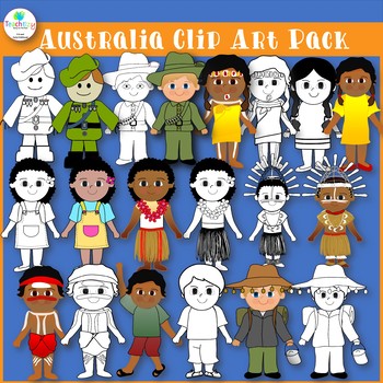 Preview of Australian Clip Art Personal and Commercial Use