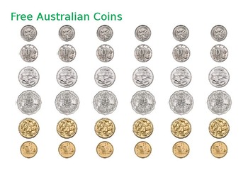 Australian Coins FREE (editable) Teacher Thom | TpT
