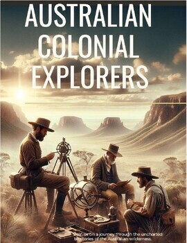 Preview of Australian Colonial Explorers - & Captain Cook for Primary Schools