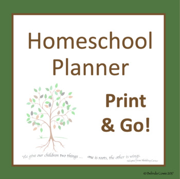 Preview of Australian Comprehensive Homeschool & Distance Learning Planner
